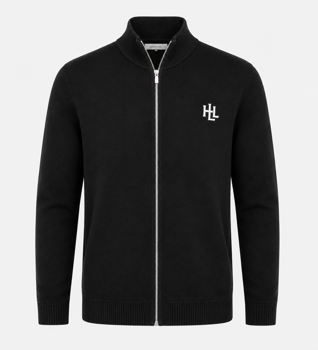 Cardigan Victoire noir - packshot