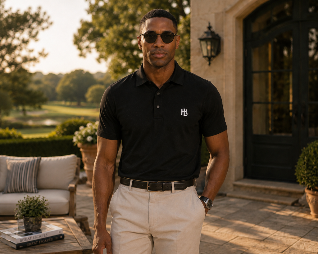 Polo Ace noir - lifestyle