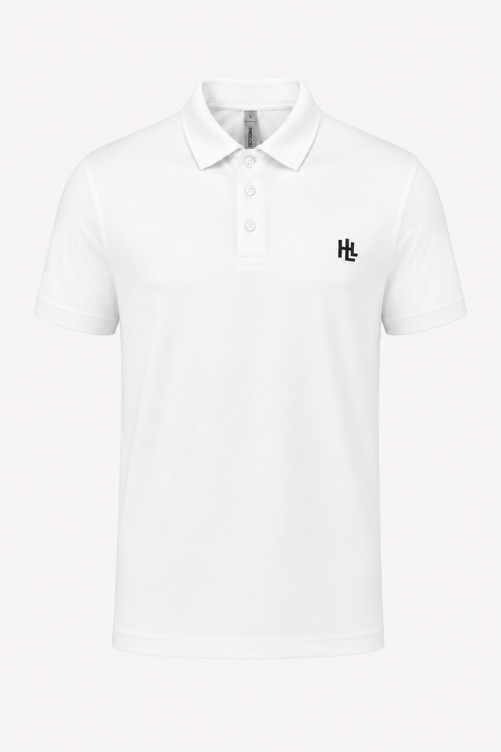 Polo Coup droit blanc - packshot