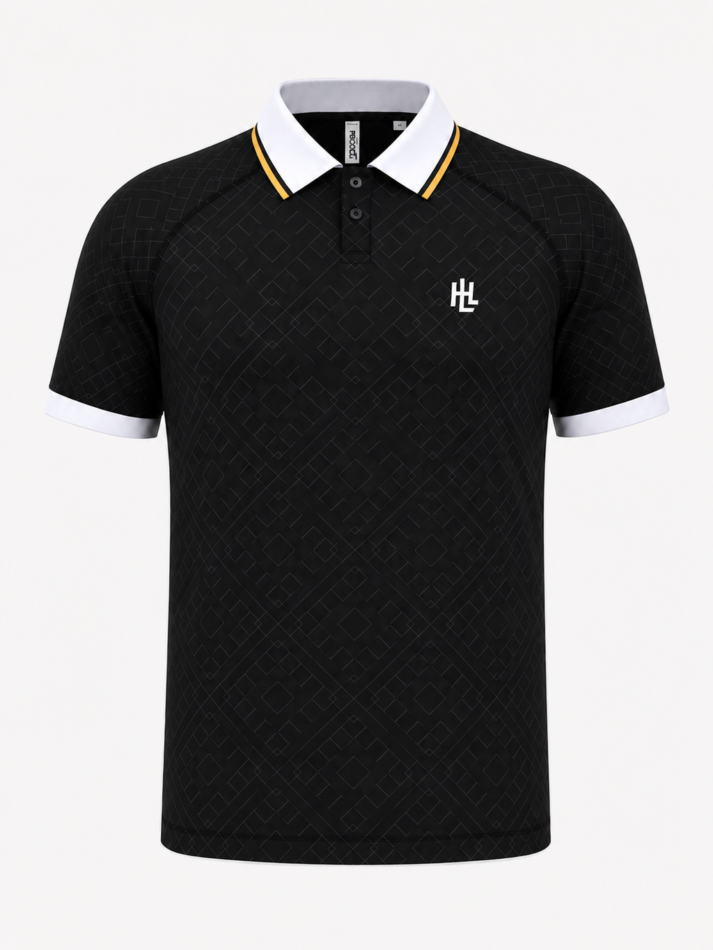 Polo Revers noir - packshot