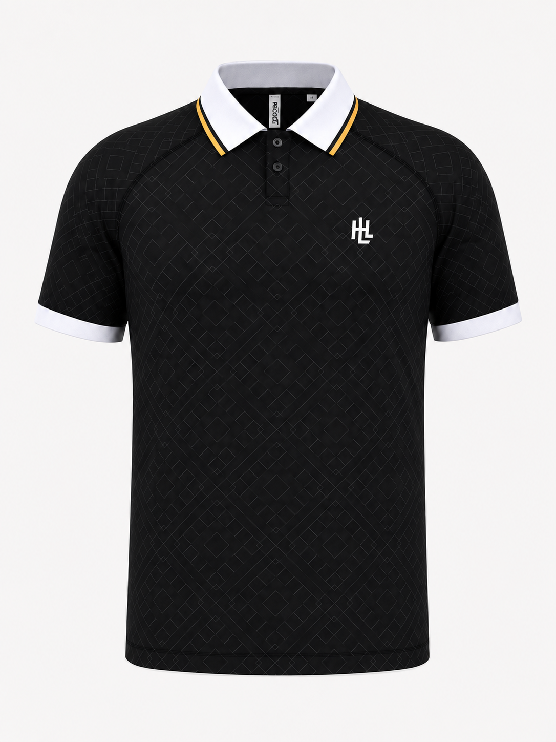 Polo Revers noir - packshot