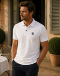 Polo Spin blanc - lifestyle