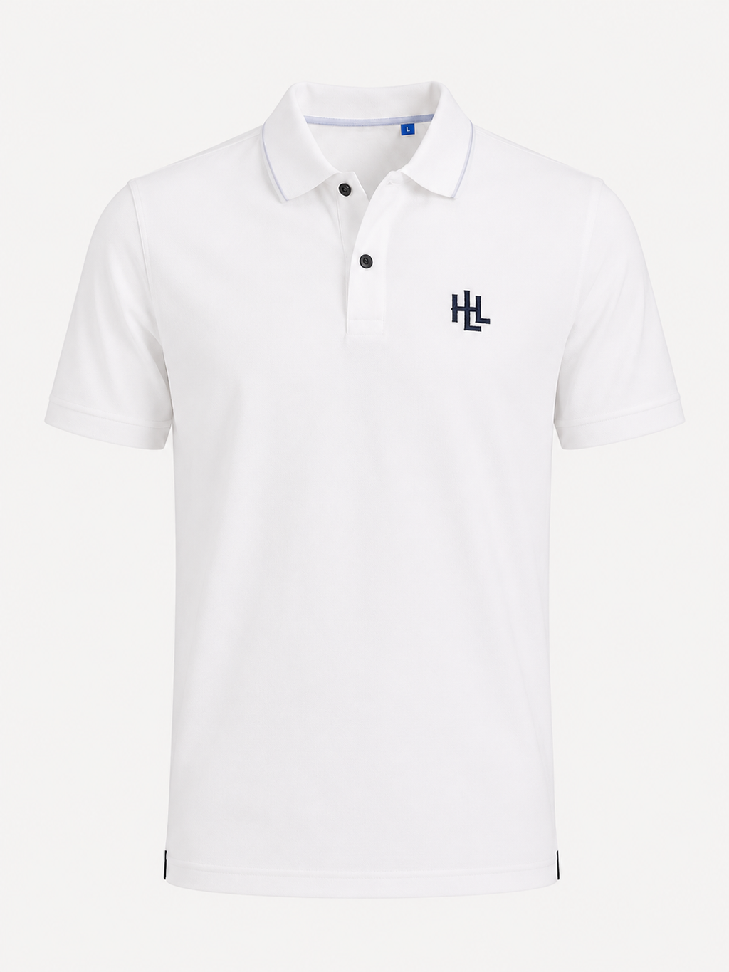 Polo Spin blanc - packshot